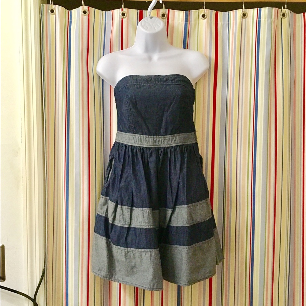 Monteau Nordstrom denim dress